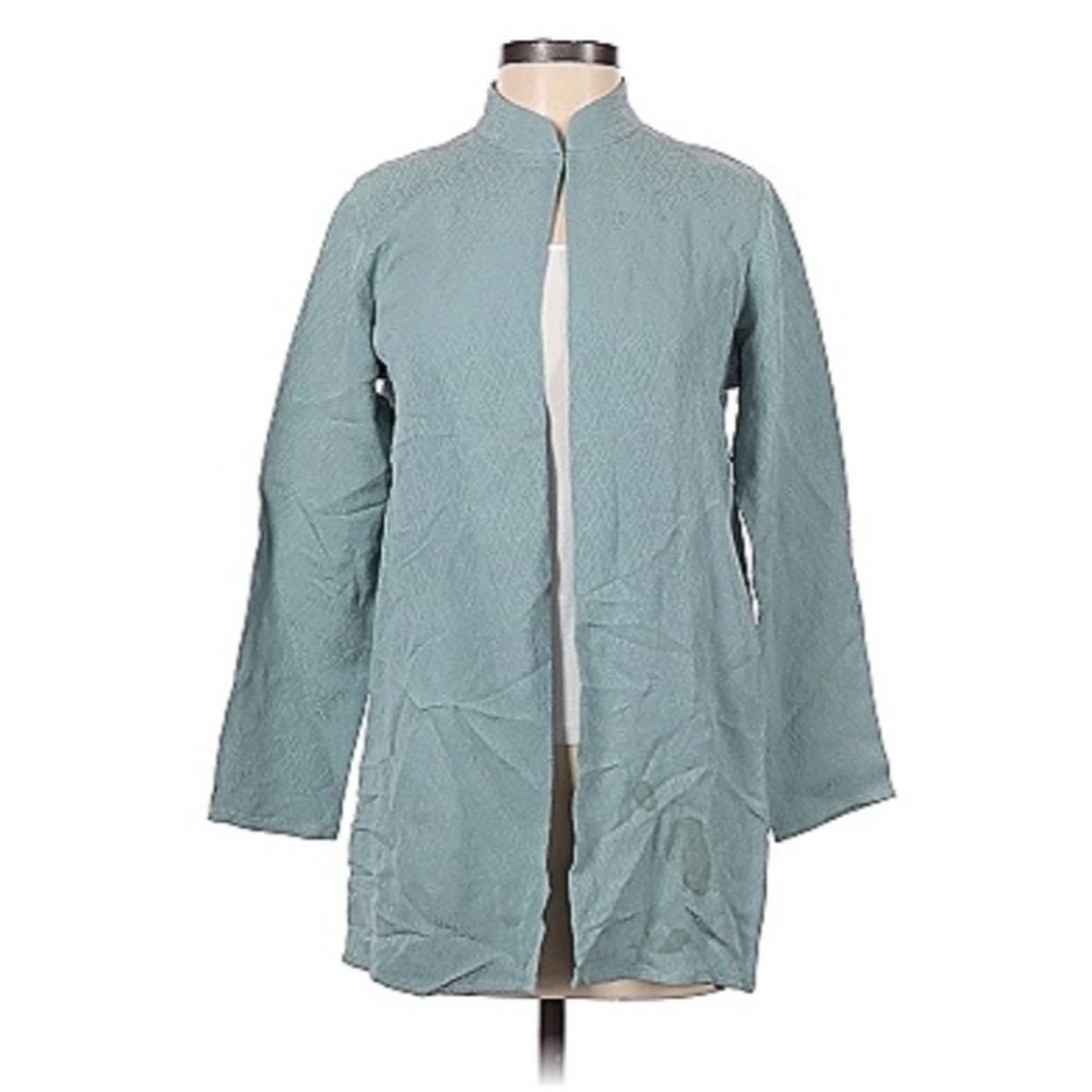 Eileen Fisher blue women's jacket